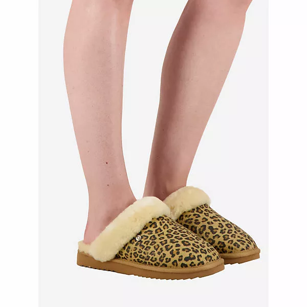 Warmbat Hausschuhe Colie Print Panther Hausschuhe 12 Warmbat Hausschuhe Colie Print Panther Hausschuhe – Bild 10