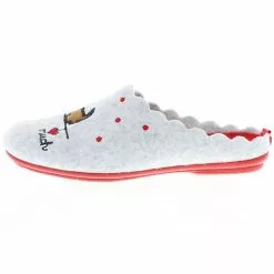 MARPEN SLIPPERS Damen Hausschuhe Pantoletten Pantoffeln Hund Weiß/grau - Weiß 13 MARPEN SLIPPERS Damen Hausschuhe Pantoletten Pantoffeln Hund Weiß/grau - Weiß -Schuhladen 29140445 05