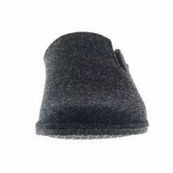 Tofee Herren Hausschuhe Pantoffeln Pantoletten Slipper Naturwollfilz Anthrazit - Anthrazit -Schuhladen 29140492 04