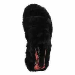 Westland Lille 104 | Hausschuh Für Damen | Schwarz Lille 104, Schwarz-kombi Pantoffeln - Schwarz-kombi -Schuhladen 29171481 07