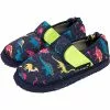 Nanga Baby Hausschuhe Für Jungen, Dinosaurier - Blau-kombi -Schuhladen 29284034 01