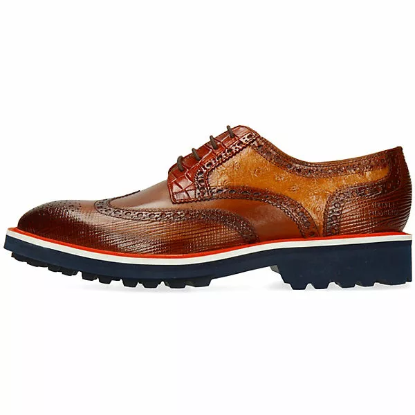 Melvin & Hamilton Matthew 33 Derby Schuhe Business-Schnürschuhe - Braun 4 Melvin & Hamilton Matthew 33 Derby Schuhe Business-Schnürschuhe - Braun – Bild 2