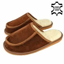 Filsko Lunde - Hausschuhe - Schafwolle - Veloursleder