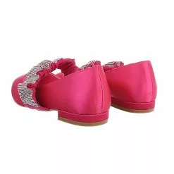 Ital-Design Klassische Ballerinas , Blockabsatz, Strass -Schuhladen 29346110 03