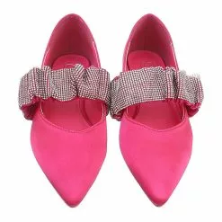 Ital-Design Klassische Ballerinas , Blockabsatz, Strass -Schuhladen 29346110 04