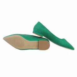 Ital-Design Klassische Ballerinas , Blockabsatz, Strass -Schuhladen 29346394 02