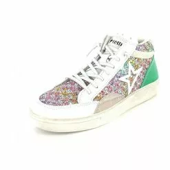 Cetti Sneaker High Business-Schnürschuhe - Mehrfarbig