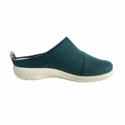 Fly Flot Damen Pantoffel 864101 - Grün -Schuhladen 29418833 03