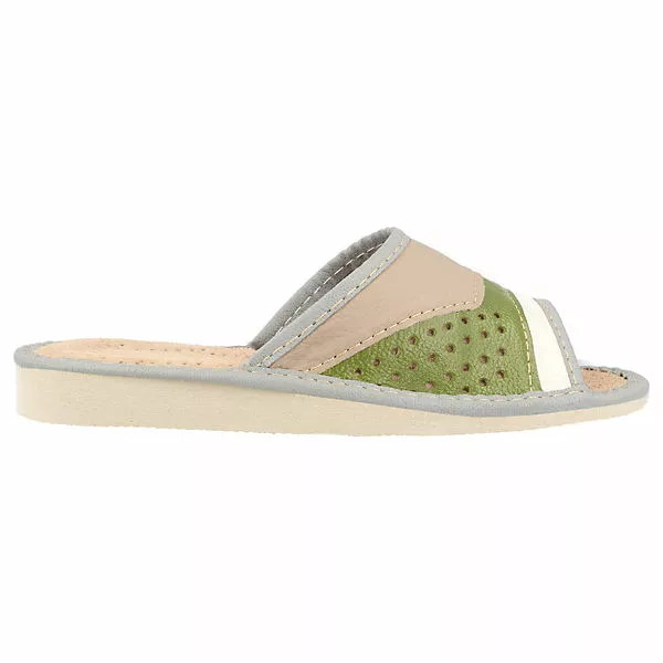 Filsko Alavus - Pantoffel - Aus Rindsleder - Mit Lüftungslöchern - Grau 4 Filsko Alavus - Pantoffel - Aus Rindsleder - Mit Lüftungslöchern - Grau – Bild 2