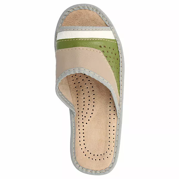 Filsko Alavus - Pantoffel - Aus Rindsleder - Mit Lüftungslöchern - Grau 7 Filsko Alavus - Pantoffel - Aus Rindsleder - Mit Lüftungslöchern - Grau – Bild 5