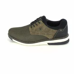 Tom Tailor Schnürer Khaki Business-Schnürschuhe - Grün -Schuhladen 29602094 04