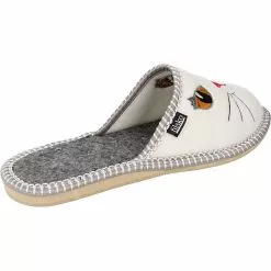 Filsko Litton - Filzpantoffeln Damen - Katzengesicht - Leicht - Weich - EVA Sohle -Schuhladen 29626946 04