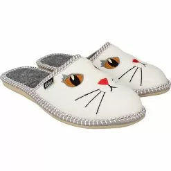 Filsko Litton - Filzpantoffeln Damen - Katzengesicht - Leicht - Weich - EVA Sohle -Schuhladen 29626946 07
