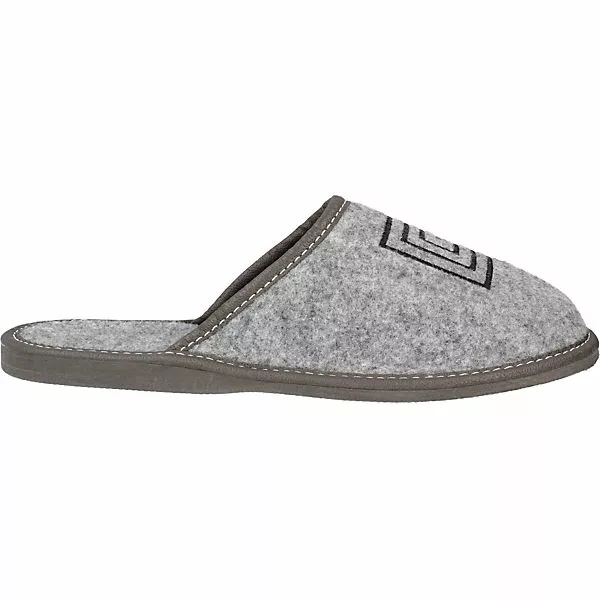 Filsko Troon - Offene Filzpantoffeln - Strapazierfähig - Leicht 93 G - Muster - Grau/schwarz - 36 Bis 46 EU 4 Filsko Troon - Offene Filzpantoffeln - Strapazierfähig - Leicht 93 G - Muster - Grau/schwarz - 36 Bis 46 EU – Bild 2