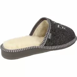 Filsko Vojens - Pantoffeln Für Damen - Aus Filz - Mit Schafwolle Gefüttert - 36 Bis 41 EU - Schwarz -Schuhladen 29626983 04