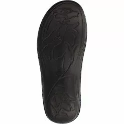 Filsko Doren - Filzpantoffeln Damen - Biegsam - Wärmend - Abriebfest- Ohne Verschluss - Mit Blume - Beige -Schuhladen 29627311 06