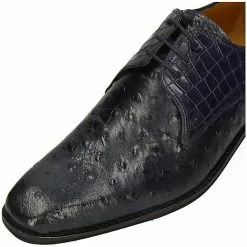 Melvin & Hamilton Ryder 16 Derby Schuhe Business-Schnürschuhe - Blau -Schuhladen 29635827 10