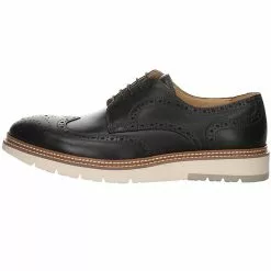 Digel Herren Businessschuhe Sidney Schnürschuh Schnürhalbschuhe Büro Elegant Glattleder Uni Business-Schnürschuhe - Schwarz -Schuhladen 29655101 02