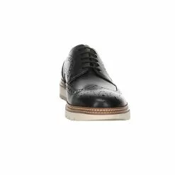 Digel Herren Businessschuhe Sidney Schnürschuh Schnürhalbschuhe Büro Elegant Glattleder Uni Business-Schnürschuhe - Schwarz -Schuhladen 29655101 03