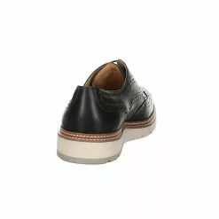 Digel Herren Businessschuhe Sidney Schnürschuh Schnürhalbschuhe Büro Elegant Glattleder Uni Business-Schnürschuhe - Schwarz -Schuhladen 29655101 04