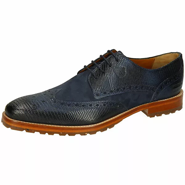 Melvin & Hamilton Martin 15 Derby Schuhe Business-Schnürschuhe - Blau 3 Melvin & Hamilton Martin 15 Derby Schuhe Business-Schnürschuhe - Blau