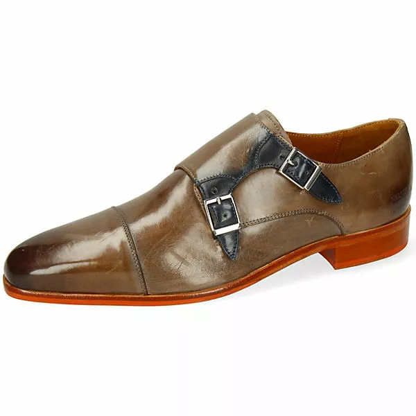 Melvin & Hamilton Lewis 52 Monk Schuhe Business-Schnallenschuhe - Braun 3 Melvin & Hamilton Lewis 52 Monk Schuhe Business-Schnallenschuhe - Braun