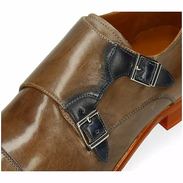 Melvin & Hamilton Lewis 52 Monk Schuhe Business-Schnallenschuhe - Braun 7 Melvin & Hamilton Lewis 52 Monk Schuhe Business-Schnallenschuhe - Braun – Bild 5