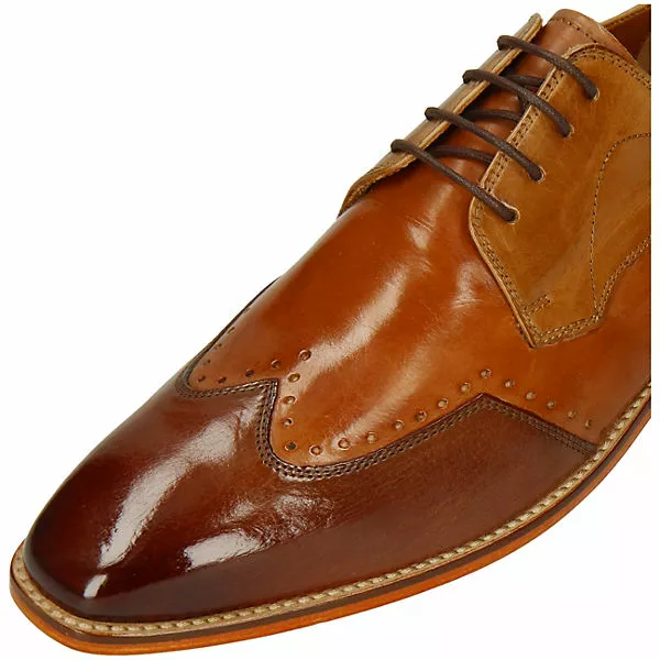 Melvin & Hamilton Clint 1 Derby Schuhe Business-Schnürschuhe - Braun 7 Melvin & Hamilton Clint 1 Derby Schuhe Business-Schnürschuhe - Braun – Bild 5