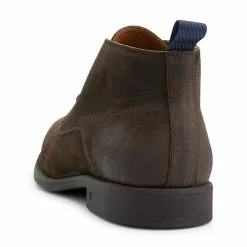 Travelin Watford Suede Business-Schnürschuhe - Khaki -Schuhladen 29934086 09