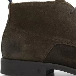 Travelin Watford Suede Business-Schnürschuhe - Khaki -Schuhladen 29934086 10