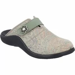 Westland Roubaix 01 | Hausschuh Für Damen | Grün Roubaix 01, Mint Pantoffeln - Mint 20 Westland Roubaix 01 | Hausschuh Für Damen | Grün Roubaix 01, Mint Pantoffeln - Mint -Schuhladen 30004432 02