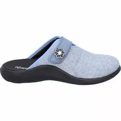Westland Roubaix 01 | Hausschuh Für Damen | Blau Roubaix 01, Skyblue Pantoffeln - Blau -Schuhladen 30004453 04