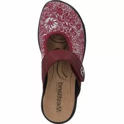 Westland Korsika 349 | Hausschuh Für Damen | Rot Korsika 349, Bordo Pantoffeln - Bordeaux -Schuhladen 30009034 09