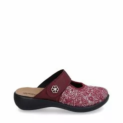 Westland Korsika 349 | Hausschuh Für Damen | Rot Korsika 349, Bordo Pantoffeln - Bordeaux -Schuhladen 30009034 10
