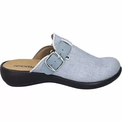Westland Korsika 307 | Hausschuh Für Damen | Blau Korsika 307, Jeans-kombi Pantoffeln - Blau-kombi -Schuhladen 30010615 05