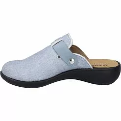 Westland Korsika 307 | Hausschuh Für Damen | Blau Korsika 307, Jeans-kombi Pantoffeln - Blau-kombi -Schuhladen 30010615 06