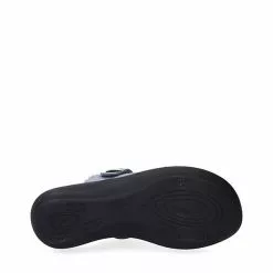 Westland Korsika 307 | Hausschuh Für Damen | Blau Korsika 307, Jeans-kombi Pantoffeln - Blau-kombi -Schuhladen 30010615 15