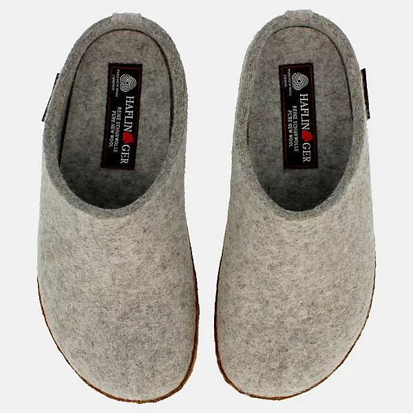 Haflinger Emils Toffel Filzpantoffel Hausschuh Mit Ledersohle Unisex 5 Haflinger Emils Toffel Filzpantoffel Hausschuh Mit Ledersohle Unisex – Bild 3