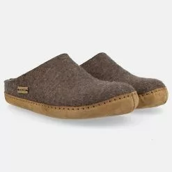 Haflinger Emils Toffel Filzpantoffel Hausschuh Mit Ledersohle Unisex -Schuhladen 30067497 02