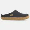Haflinger Emils Toffel Filzpantoffel Hausschuh Mit Ledersohle Unisex -Schuhladen 30067501 01
