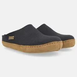 Haflinger Emils Toffel Filzpantoffel Hausschuh Mit Ledersohle Unisex 7 Haflinger Emils Toffel Filzpantoffel Hausschuh Mit Ledersohle Unisex -Schuhladen 30067501 02