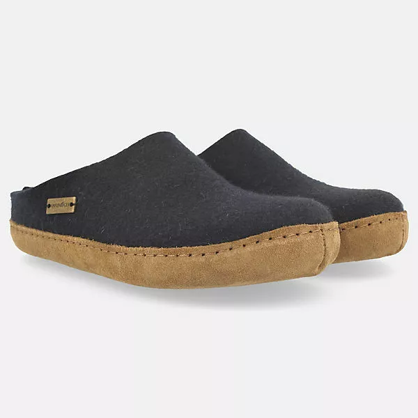 Haflinger Emils Toffel Filzpantoffel Hausschuh Mit Ledersohle Unisex 4 Haflinger Emils Toffel Filzpantoffel Hausschuh Mit Ledersohle Unisex – Bild 2