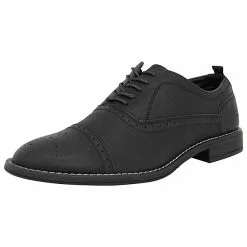 BEN SHERMAN® 4 EYE FASHION BROGUE Leder Herren Strassenschuhe