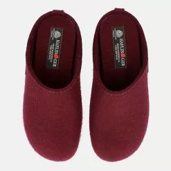 Haflinger Everest Fundus Pantoffel Aus Wollfilz Mit Gummisohle -Schuhladen 30134811 03