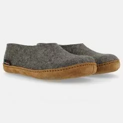 Haflinger Emils Slipper Filzpantoffel Hausschuh Mit Ledersohle Unisex -Schuhladen 30135089 02