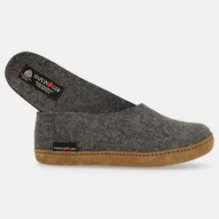 Haflinger Emils Slipper Filzpantoffel Hausschuh Mit Ledersohle Unisex -Schuhladen 30135089 03