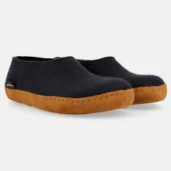 Haflinger Emils Slipper Filzpantoffel Hausschuh Mit Ledersohle Unisex 9 Haflinger Emils Slipper Filzpantoffel Hausschuh Mit Ledersohle Unisex -Schuhladen 30135091 02