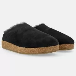 Haflinger Snowbird Lammfell Leder Hausschuh Unisex -Schuhladen 30154927 02