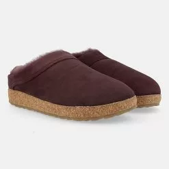 Haflinger Snowbird Lammfell Leder Hausschuh Unisex -Schuhladen 30154929 02
