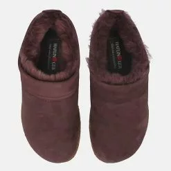 Haflinger Snowbird Lammfell Leder Hausschuh Unisex -Schuhladen 30154929 03